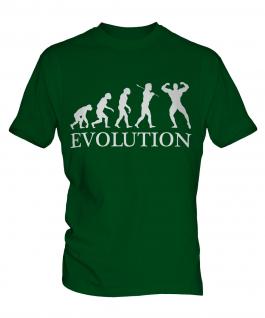 Bodybuilder Evolution Mens T-Shirt