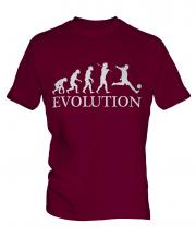 Footballer Evolution Mens T-Shirt