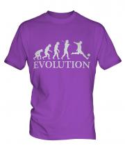 Footballer Evolution Mens T-Shirt