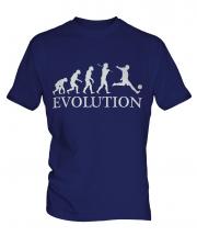 Footballer Evolution Mens T-Shirt