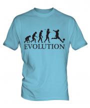 Footballer Evolution Mens T-Shirt