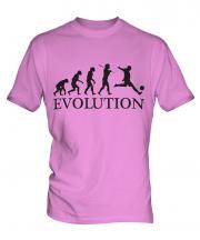 Footballer Evolution Mens T-Shirt