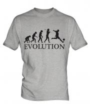 Footballer Evolution Mens T-Shirt