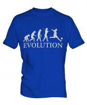 Footballer Evolution Mens T-Shirt