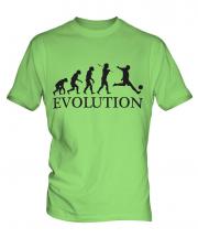 Footballer Evolution Mens T-Shirt