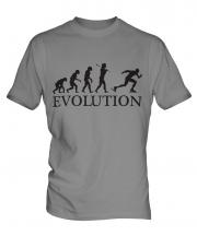 Speedskater Evolution Mens T-Shirt