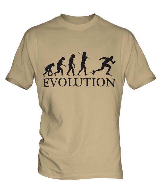 Speedskater Evolution Mens T-Shirt