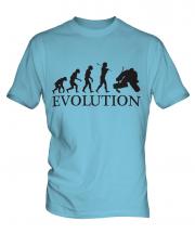 Ice Hockey Goalkeeper Evolution Mens T-Shirt
