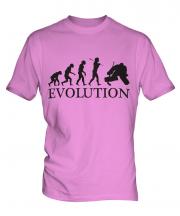 Ice Hockey Goalkeeper Evolution Mens T-Shirt