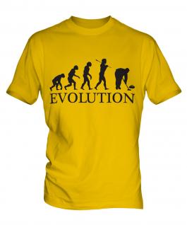 Curling Evolution Mens T-Shirt