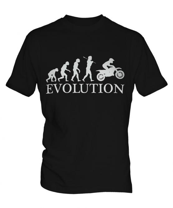 Motocross Evolution Mens T-Shirt