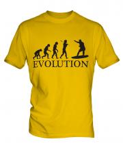 Surfer Evolution Mens T-Shirt