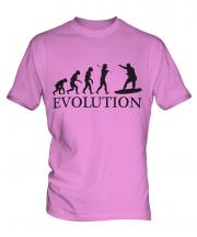 Surfer Evolution Mens T-Shirt