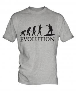 Surfer Evolution Mens T-Shirt