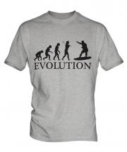 Surfer Evolution Mens T-Shirt