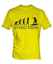 Surfer Evolution Mens T-Shirt