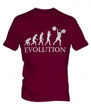 Weightlifter Evolution Mens T-Shirt