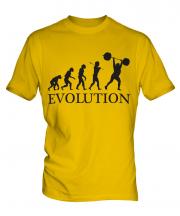 Weightlifter Evolution Mens T-Shirt