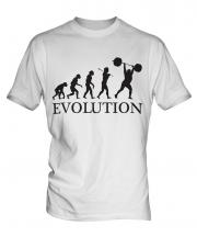 Weightlifter Evolution Mens T-Shirt