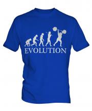 Weightlifter Evolution Mens T-Shirt