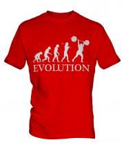 Weightlifter Evolution Mens T-Shirt