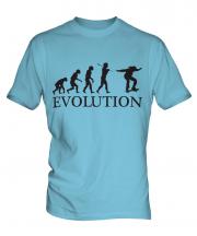Skateboarder Evolution Mens T-Shirt