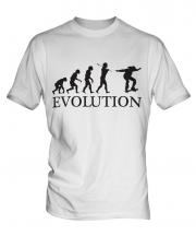 Skateboarder Evolution Mens T-Shirt