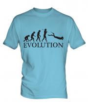Scuba Diving Evolution Mens T-Shirt