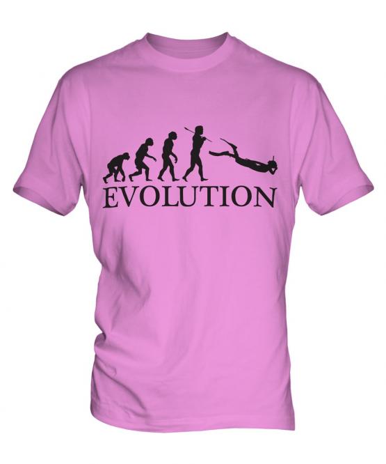 Scuba Diving Evolution Mens T-Shirt