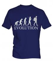 Backpacker Evolution Mens T-Shirt