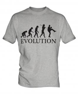 Baseball Pitcher Evolution Mens T-Shirt