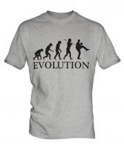 Baseball Pitcher Evolution Mens T-Shirt