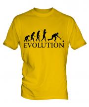 Ten Pin Bowling Evolution Mens T-Shirt