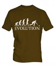 Ten Pin Bowling Evolution Mens T-Shirt
