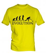 Ten Pin Bowling Evolution Mens T-Shirt