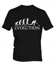 Ten Pin Bowling Evolution Mens T-Shirt