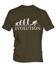 Ten Pin Bowling Evolution Mens T-Shirt