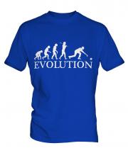 Ten Pin Bowling Evolution Mens T-Shirt
