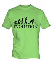 Ten Pin Bowling Evolution Mens T-Shirt