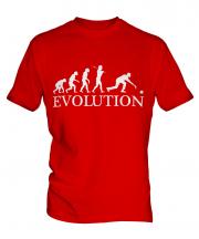 Ten Pin Bowling Evolution Mens T-Shirt