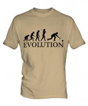 Ten Pin Bowling Evolution Mens T-Shirt