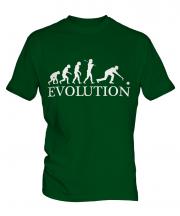 Ten Pin Bowling Evolution Mens T-Shirt