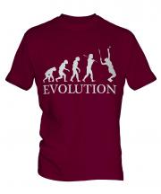 Tennis Player Evolution Mens T-Shirt