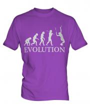 Tennis Player Evolution Mens T-Shirt