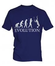 Tennis Player Evolution Mens T-Shirt