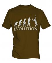 Tennis Player Evolution Mens T-Shirt