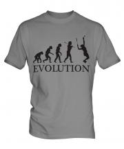 Tennis Player Evolution Mens T-Shirt