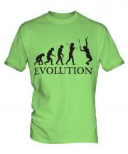 Tennis Player Evolution Mens T-Shirt