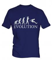 Long Jump Evolution Mens T-Shirt