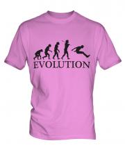 Long Jump Evolution Mens T-Shirt